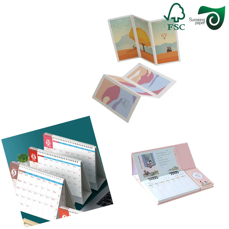FSC Certified One Side Coated Paper Board  C1S FBB Premium Choice For Calendars Packaging