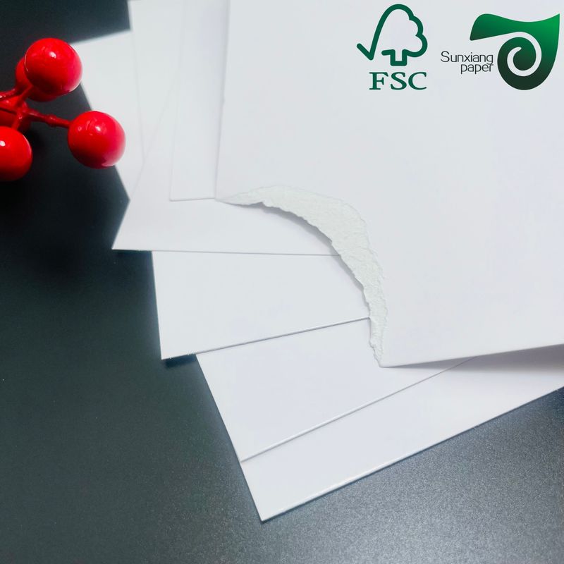 FSC 350g C1S Art Board Premium Material For Custom Greeting Cards  Luxury Packaging