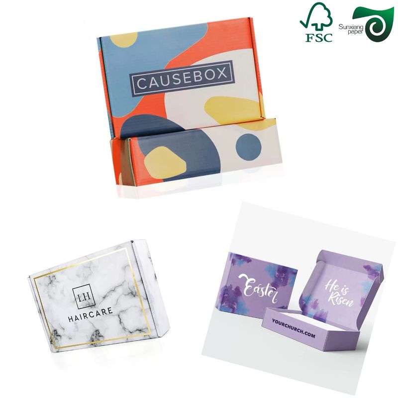 FSC Certified WFW Brown Black F Flute Corrugated Cardboard Sheets For Color Boxes