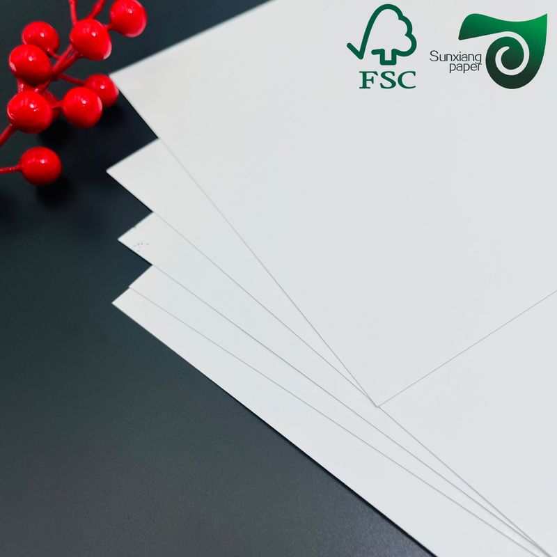 FSC 230g 250g 300g 400g SBS Paper Board Rolls High Stiffness For Cosmetic Boxes