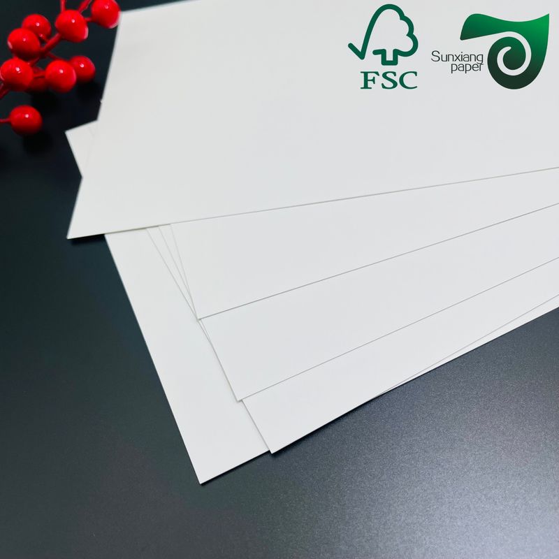FBB SBS  Ivory Board C1S Art Board Jumbo Rolls  250gsm Versatile Widths For Packaging Printing