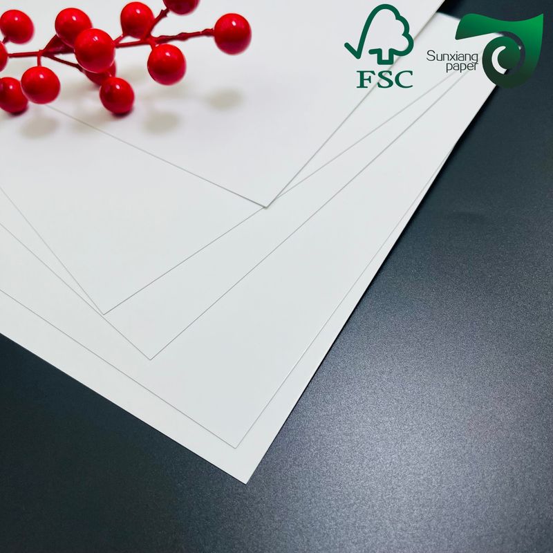 FBB C1S Ivory Board White Cardboard Art Board Paper FSC Certified For Customer Requirements