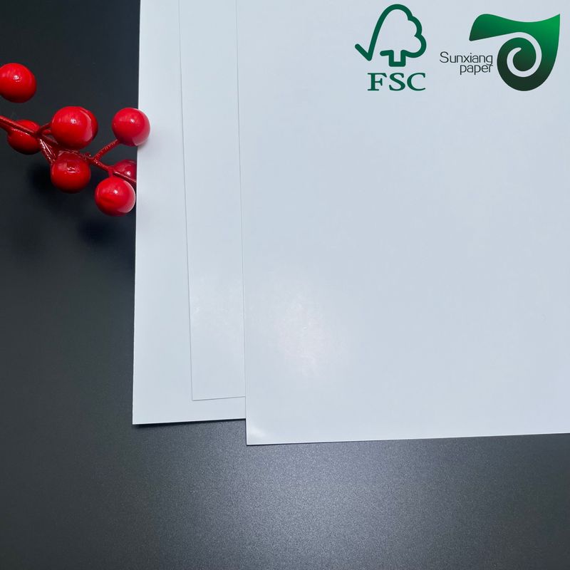 FSC A3 A4 Size 128gsm 150gsm Coated Gloss Digital Printing Paper For Menus