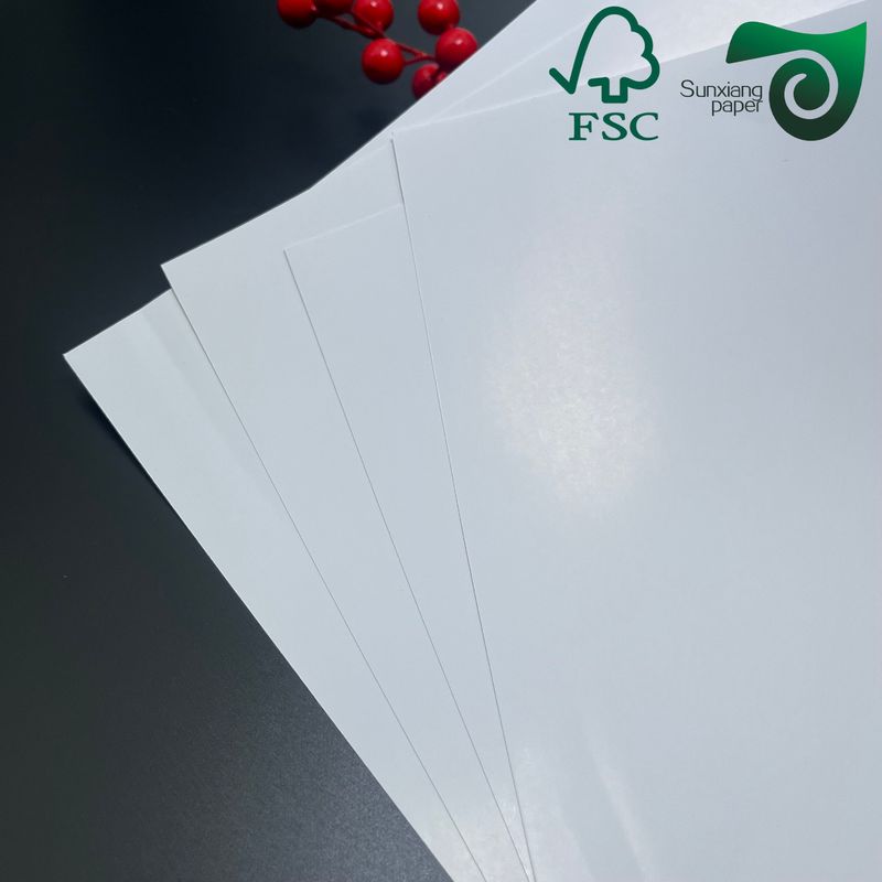 FSC C2S Gloss Matte Coated Paper 200gsm 250gsm Ideal For Journal Printing Double Side Coated