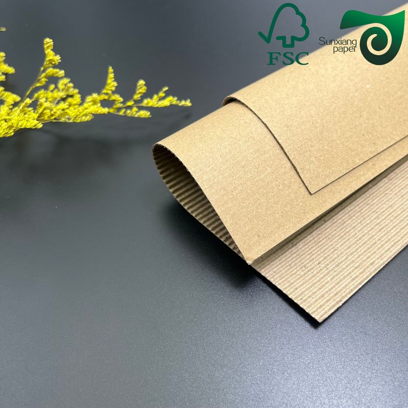 502mm  693mm Black E Flute Corrugated Cardboard Sheet For Carton Packaging