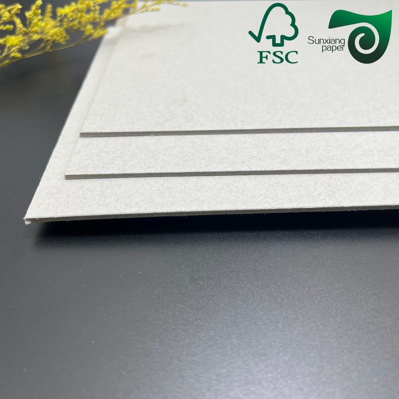 FSC Certified High Stiffness Grey Book Binding Board 2mm 4mm For Calendar Stands