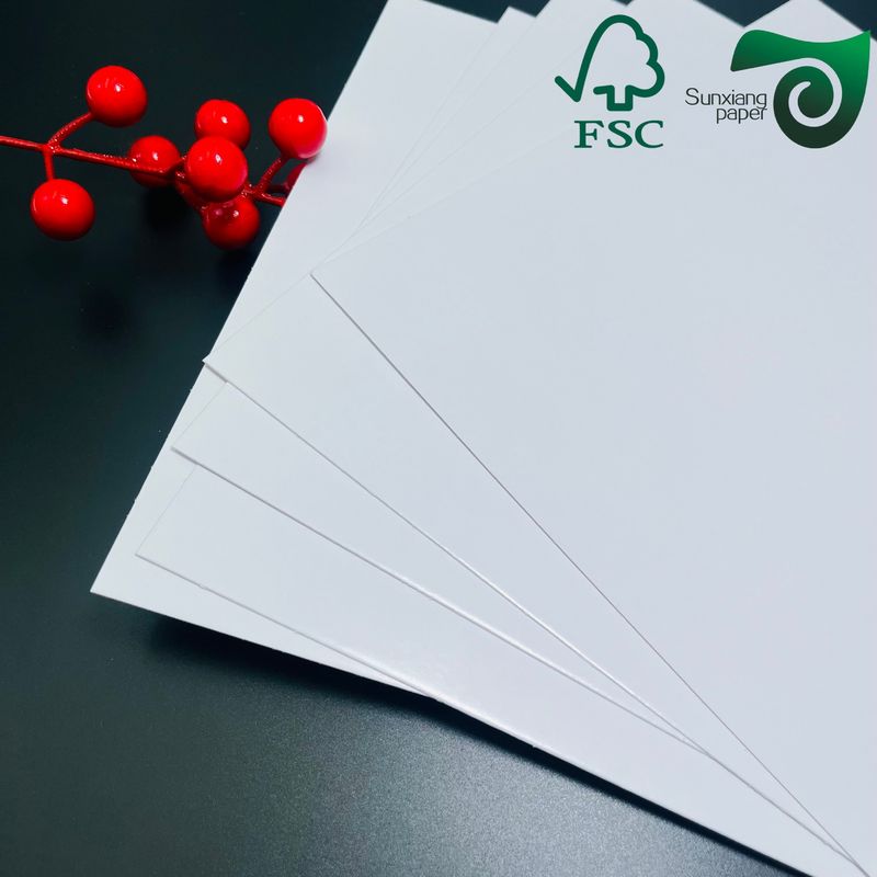 FSC C2S Glossy White Cover Paper 250gsm 12pt For Printing  88cm 66cm  70cm 100cm