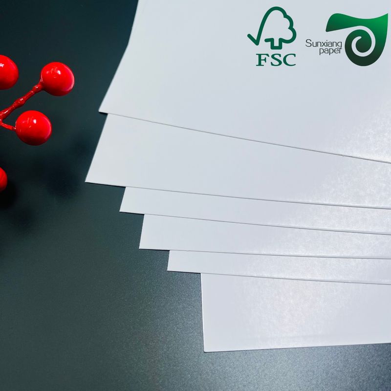 FSC Certified C2S Gloss Art Card Stock 80lb High Whiteness Double Sided Coated Board