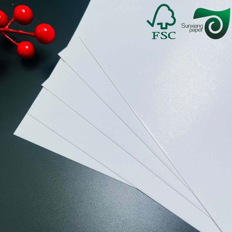 FSC 800gsm 1000gsm Double Sided Coated White Board White Core Grey Core Options