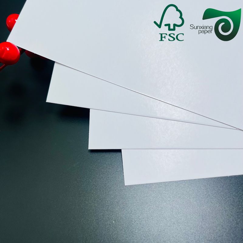 High Whiteness Glossy Cover Card 210gsm 400gsm Double Sided Coated Ideal For Book Covers