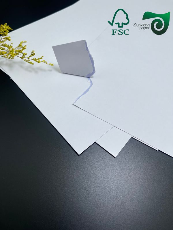 Blauer Kern Papier glänzende doppelseitige Karton-Spielkartenverpackung