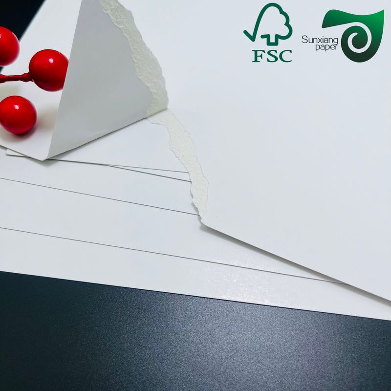 FSC 90gsm C1S Single Side Coated Glossy Label Face Paper Ideal For The Labeling Industry