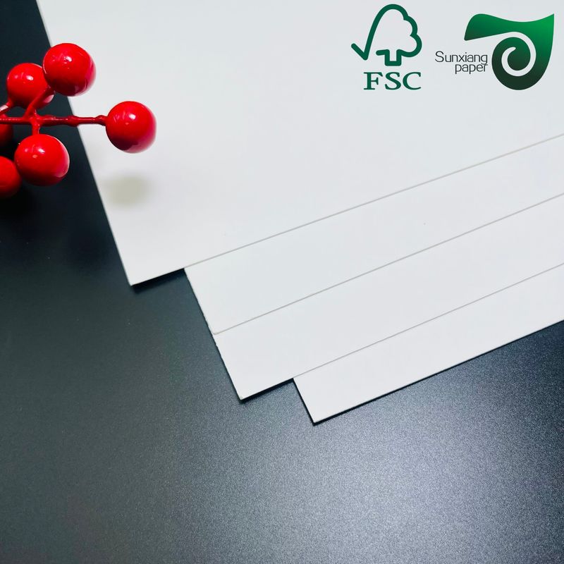FSC C2S Double Sided Coated Ivory Board  Folding Box Board 250gsm For Packaging
