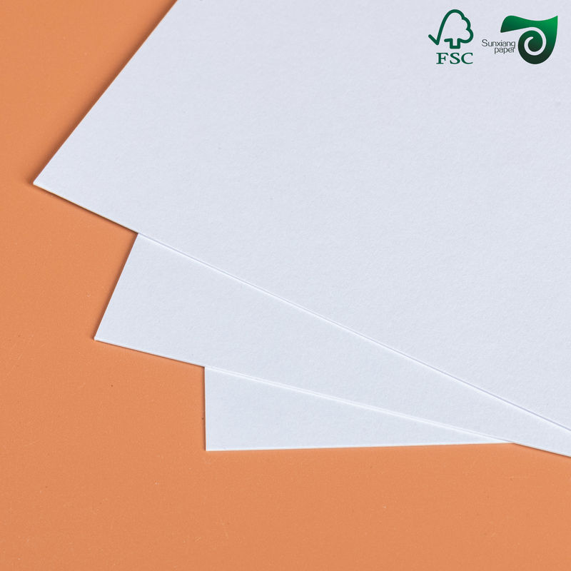 260gsm Heat Resistant PET Coated White Cardboard For Toasting Food Grade Paper Board