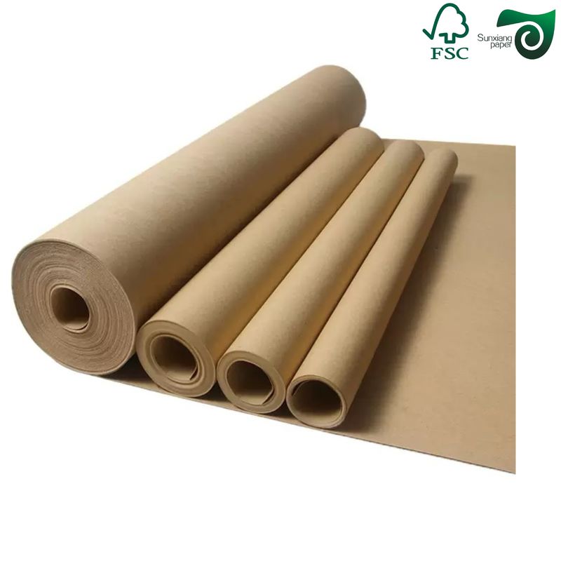 FSC 80gram 120gram 1.6m Width Punched Kraft Paper For CAM Garment Cutting Machine