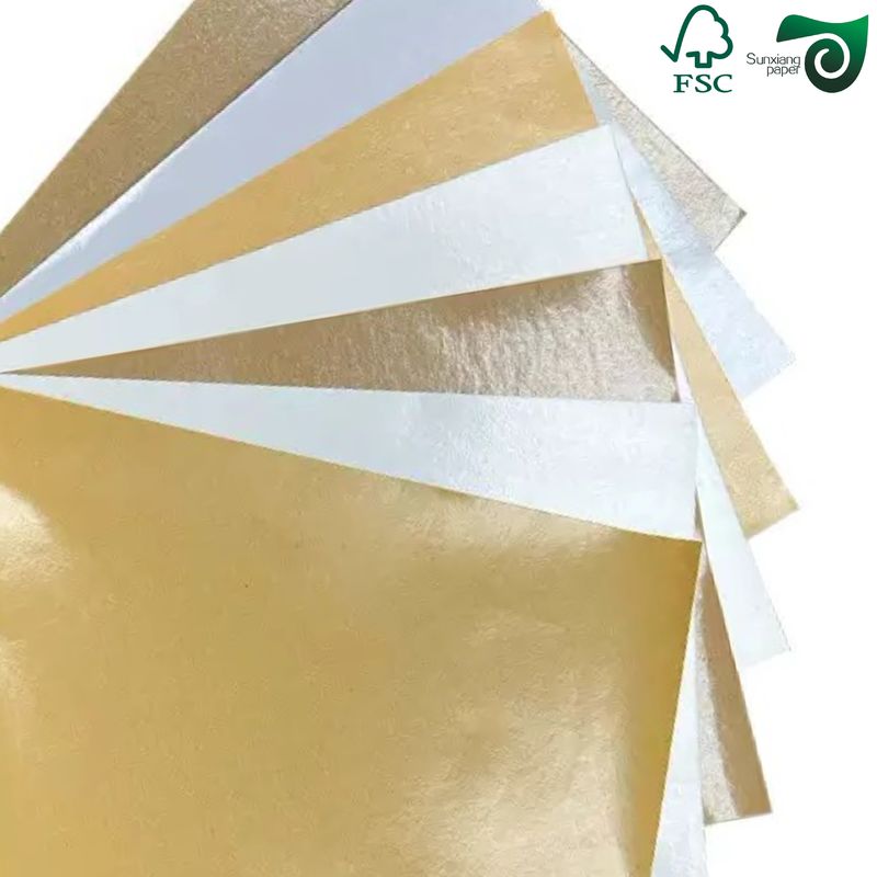 Food Grade Single Side PE Coated 250gsm Base 15g PE Lamination For Food Packaging