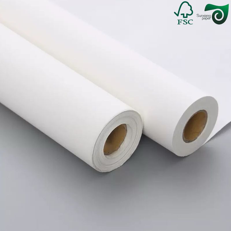 Food Safe White Kraft Paper  250gsm 400gsm High Density Solution For Premium Packaging