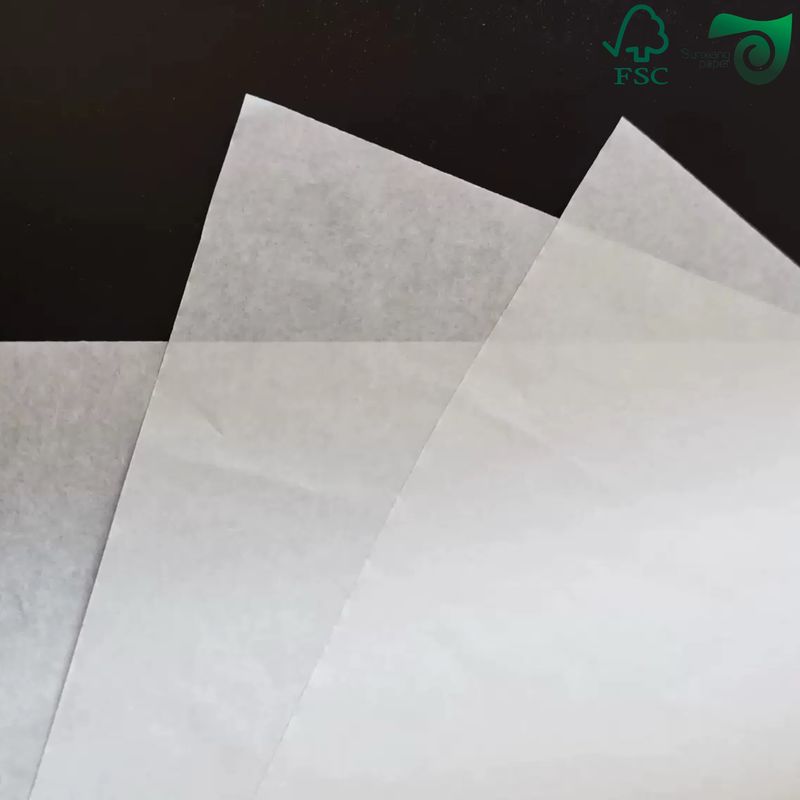 60gsm 83gsm Translucent Tracing Paper Rolls Ideal For Kids Drawing Width 50m Length FSC
