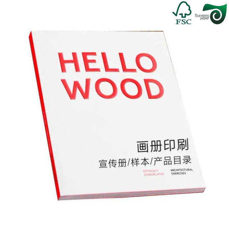 FSC 80g 90g 100g C2S Matte Printing Paper For High Grade Book Covers