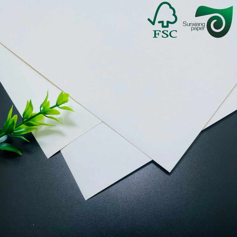 FSC 80gsm 90gsm One Side Coated Beverage Bottle Label Paper For Printing 37" 23"