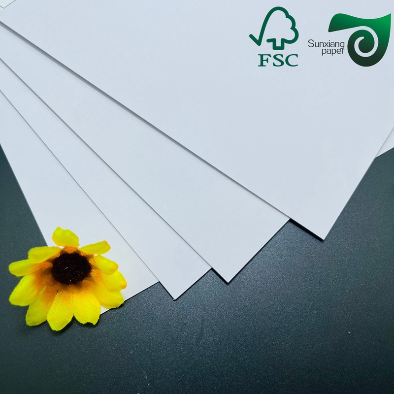 FSC C2S Double Side Glossy Art Paper Sheets Coated Duplex Board For Poster Printing