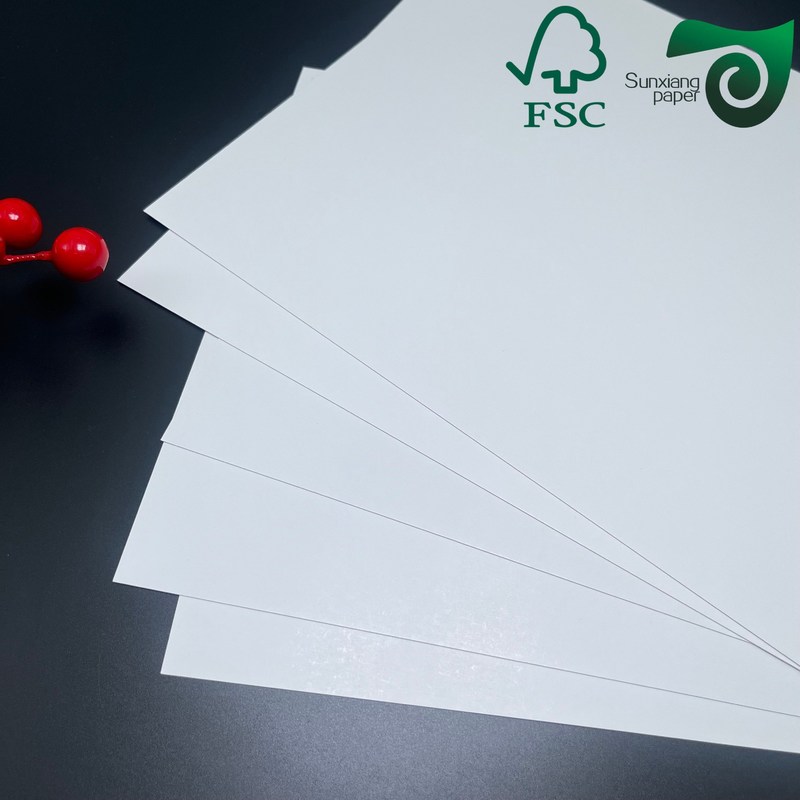 FSC 120gsm  Printable Food Grade White MG Kraft Paper Rolls For Bag Making