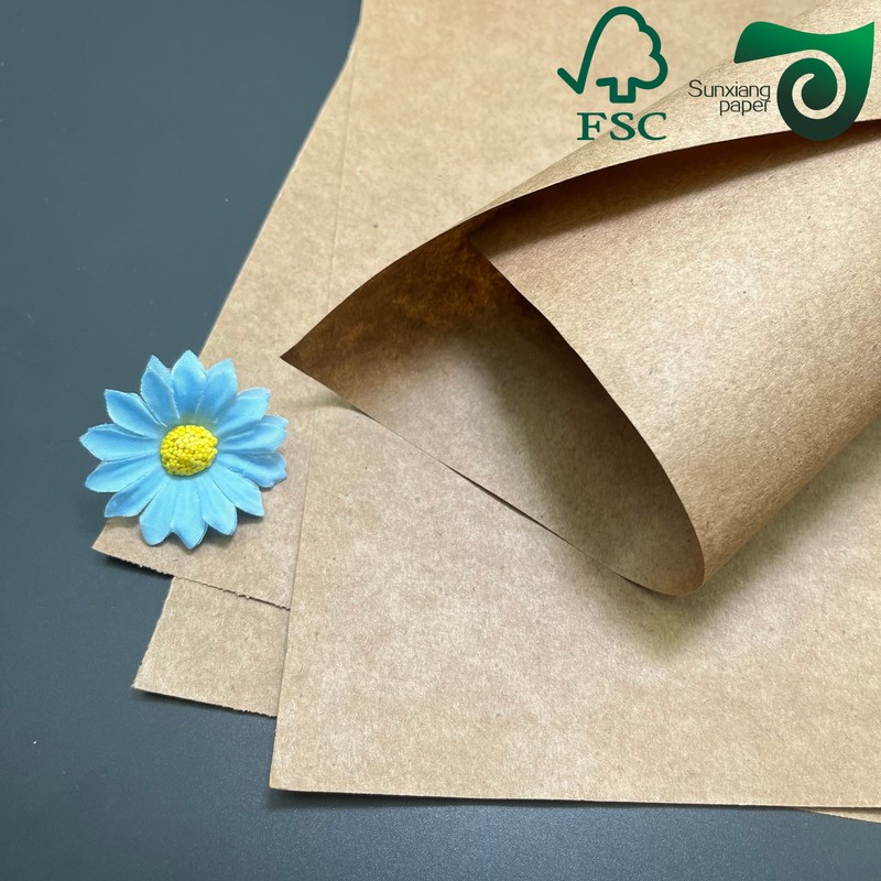 FSC Certified Virgin White Kraft Paper Rolls  150gsm 190gsm Ideal For Paper Bag Production