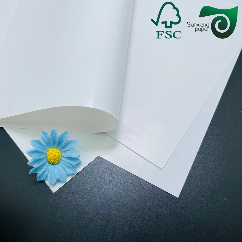 FSC 70gsm 80gsm  90gsm Glossy C1S Art Paper  Coated One Side Ideal For Label Printing