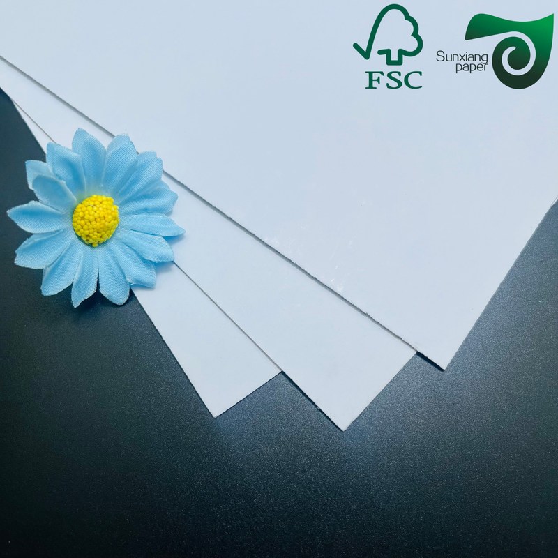 FSC Certified Coated Duplex Board  Grey Back  250gsm 300gsm For Premium Shoe Boxes