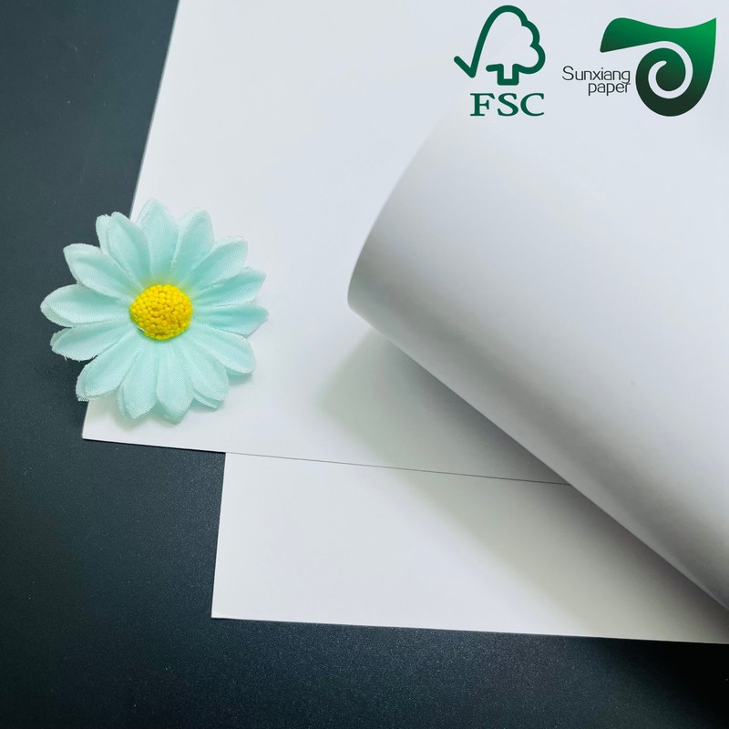 Double Side Glossy Matte Coated Paper  FSC 170gsm 180gsm 200gsm  Ideal For Color Prints
