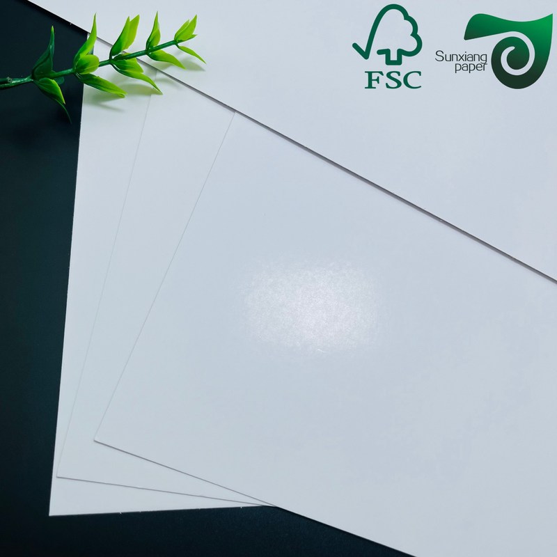 FSC  GC2 C2S Glossy Art Card 300gsm Premium Solution For High End Offset Printing Projects