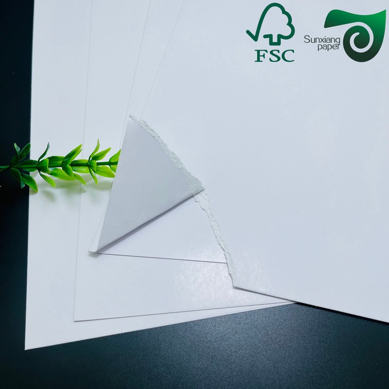 FSC 128gsm Digital Gloss Coated Paper 32cm 45cm Superior Printability For Menus