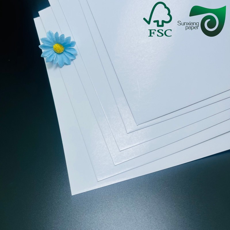 FSC Certified 170gsm 180gsm Double Side Coated  C2S Art Paper Virgin Wood Pulp For Trademarks