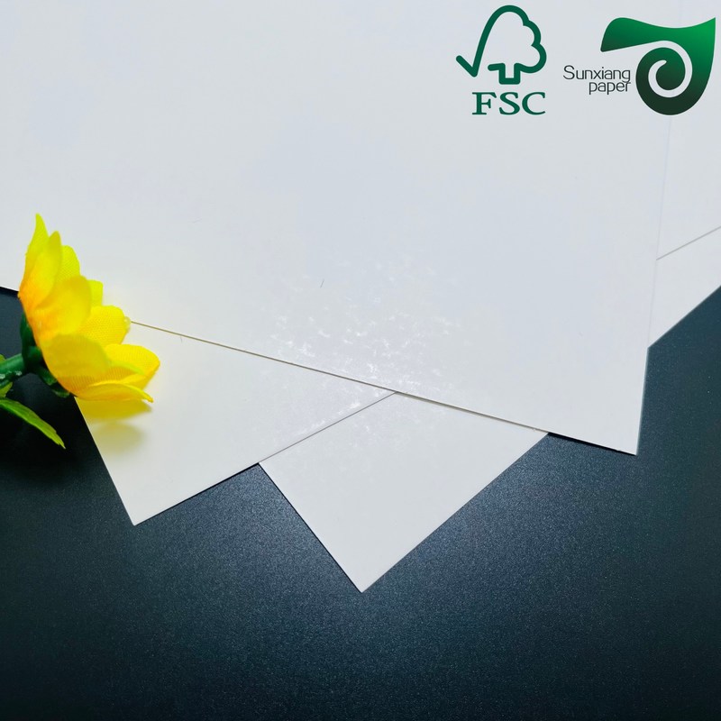 FSC Certified 250GSM High Whiteness Double Sided Coating  C2S Glossy Coated Art Paper Cover Sheets