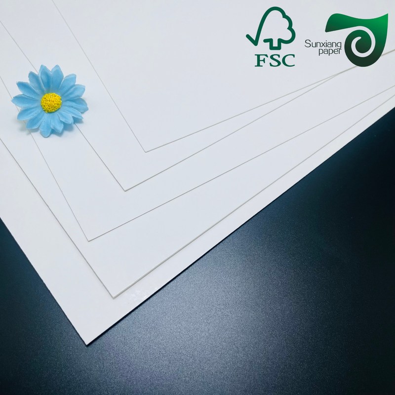 Fsc Certified Food Grade C1S SBS Solid Paperboard 215g  230g  Single Side Coated  30 40in