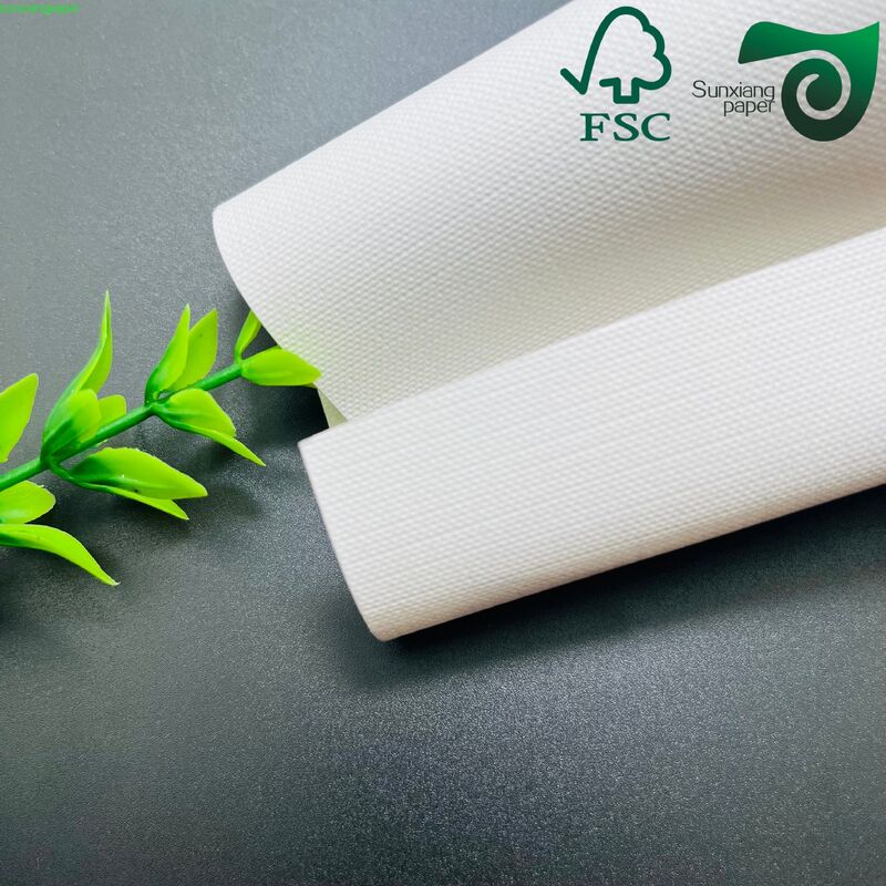 200GSM FSC Embossed Specialty Kraft Paper Premium Material For Book Cover Poster Printing