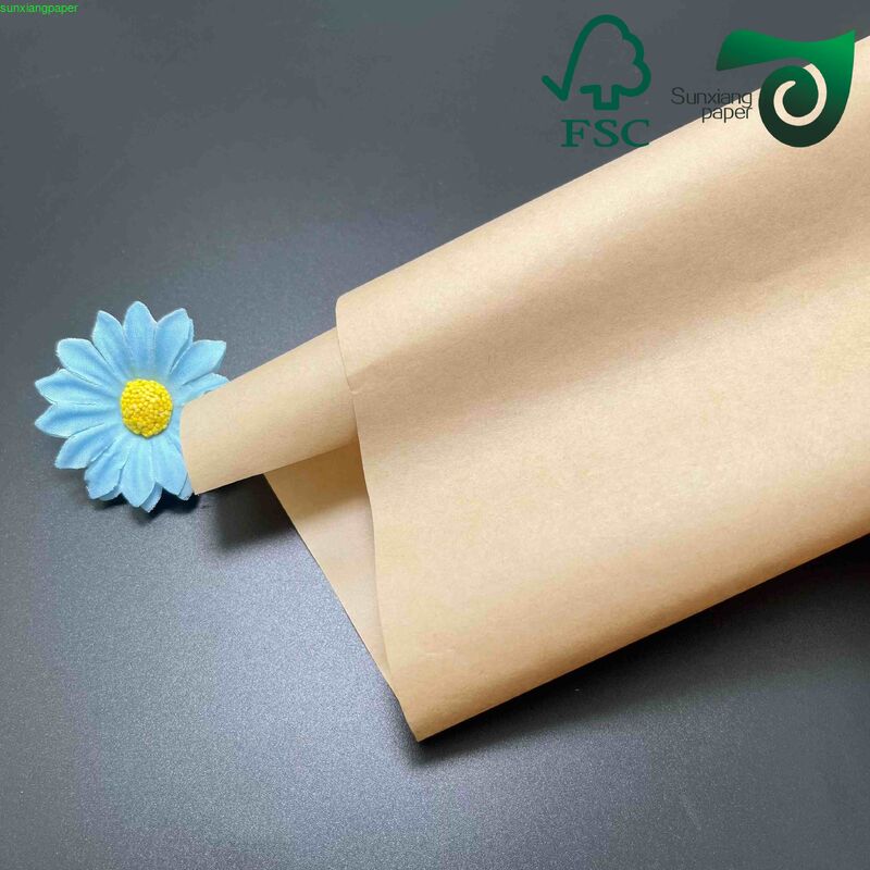 FSC 60gsm PE Coated Food Grade Paper 50gsm 10gsm  For Nut Packaging Bags
