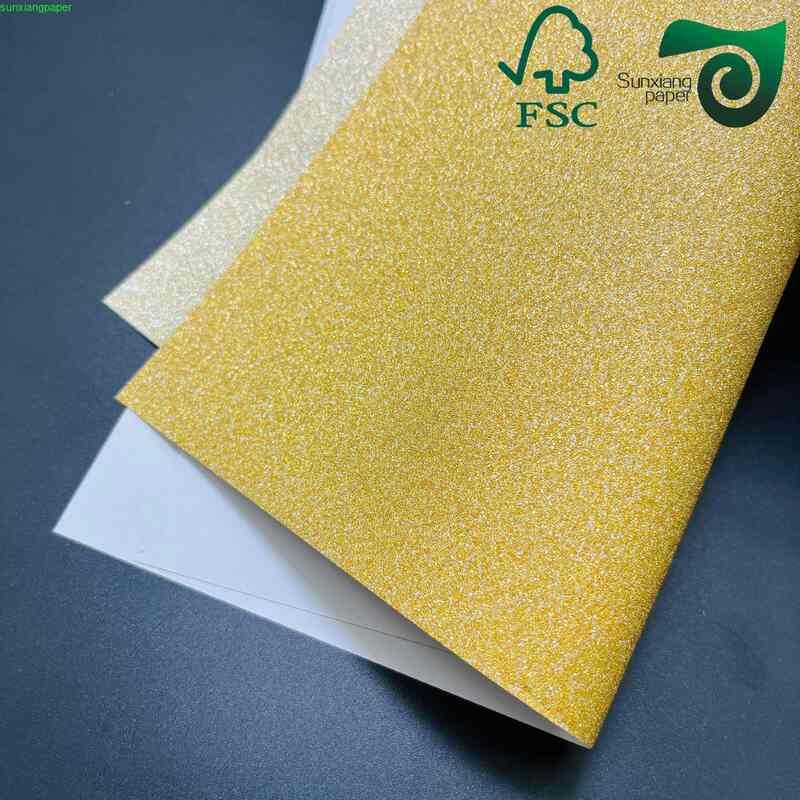 FSC Sparkle Glitter Paper Glitter Craft Paper For DIY Gift Wrapping  Decoration