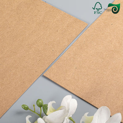 FSC Certified High Density Kraft Paper Sheets  300gsm 400gsm  Premium Food Packaging Solution