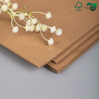 FSC-zertifizierte braune hochdichte Kraftpapierblätter 800 gm spezialisiert für Lebensmittelverpackungen